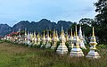 Buddhistischer Friedhof in Laos