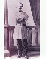 William H. C. Whiting, standing