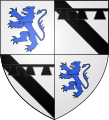 Coat of arms of the Pouilly family, branch of Awamey of the lords of Pouilly.