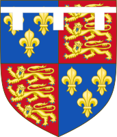 Coat of arms as heir apparent (1471–1483)