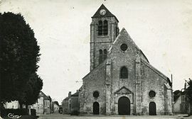 The church in Auxy