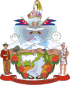 Wappen des Königreiches Nepal (1962–2006)