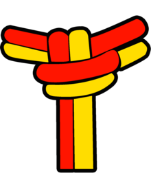 Corda Amarela e Laranja - Capoeira