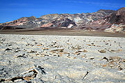 Devil's Golf Course in Death Valley National Park, western United States