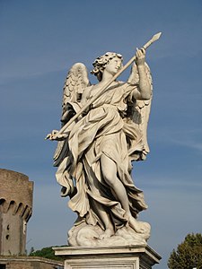 Angel with a Lance (1667-1669) Sant Angelo Bridge, Rome
