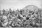 Charge of the 5th Lancers at Elandslaagte