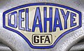 Delahaye Logo mit GFA-Emblem nach 1945