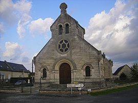The church of Landricourt