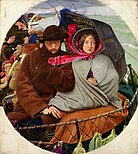 Ford Madox Brown's The Last of England; 1852–1855.[129]