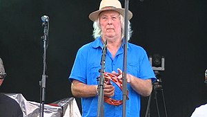 Conway performing at Fairport's Cropredy Convention 2014