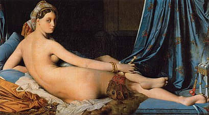 The Grand Odalisque by Jean-Auguste-Dominique Ingres (1814)
