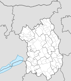 Kisfalud is located in Fejér County