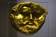 Golden mask of Teres I, the first ruler of the Odrysian kingdom