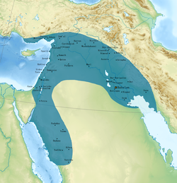 The Neo-Babylonian Empire under Nabonidus (r.  556–539 BC) Neo-Babylonian Empire at its greatest territorial extent.