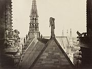 The roofs of Notre-Dame around 1860 (Charles Marville)