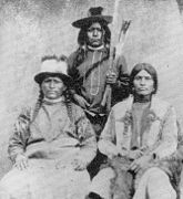 Paiutes near Mountain Meadows, southwestern Utah 1880