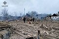 Destruction in Pavlohrad after Russian shelling (Dnipropetrovsk Oblast), 1 May 2023