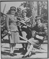 American Indian Women Reservists at Camp Lejeune during 1943