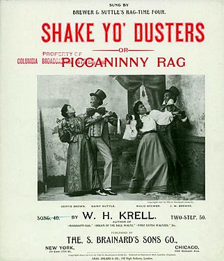 William Krell's "Piccaninny Rag", 1898