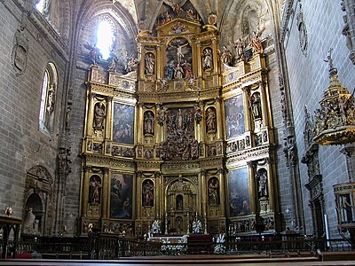 Retable of Plasencia Cathedral, by Gregorio Fernandez (1625–32)