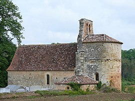 The church in Saint-Marcory