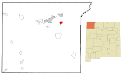 Location within County (left) and State (right)