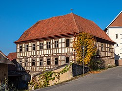 63. Platz: Ermell mit Ehemalige Mühle in Zell am Main-Sechstahl