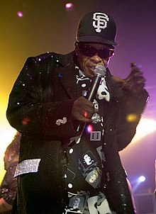 Sly Stone performs with the Family Stone in 2007.