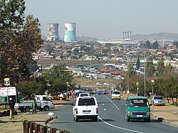 Orlando Towers in the Orlando suburb of Soweto in 2006