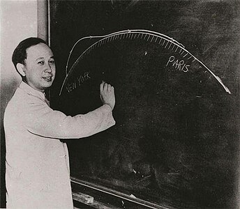 Qian in the early 1940s