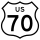U.S. Route 70 Business marker