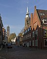 Utrecht, Kathedrale (die Sint Catharinakathedraal) mit Turm (der Domtoren) im Hintergrund