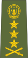 Lieutenant general[44] (Rwandan Land Forces)