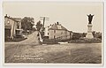 1940, Main Street (Quebec Route 159), dirt roads, boardwalks, intersection of Route de l'Église