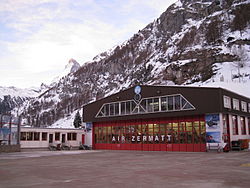 Basis der Air Zermatt in Zermatt