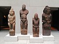 Cuman statues from Ukraine in Neues Museum, Berlin