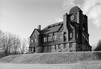 Essex Town Hall and TOHP Burnham Library, Essex, Massachusetts (1893–94), Frank W. Weston, architect