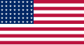 The flag of the United States with 48 stars was also used in the RMI from 1944 to 1959 (see Timeline of the flag of the United States for more information on the stars on this flag increasing in number)
