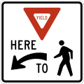 R1-5 Yield here to pedestrians