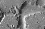 Nanedi Valles close-up, as seen by THEMIS
