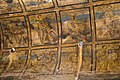 Wall fresco at Quasyr 'Amra, 8th-century
