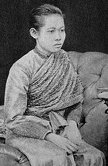 Queen Savang Vadhana, a consort of King Chulalongkorn (Rama V) in 1879