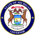 Seal of the governor of Michigan