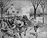 Illustration of Shays' Rebellion