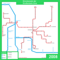 Streckenplan 2008