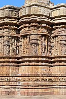 Wall below the shikhara, Sun Temple, Modhera, 1020s