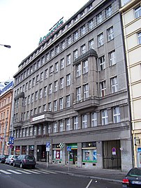 Commercial building, Prague