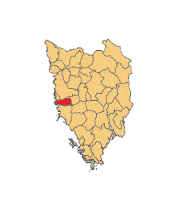 Location of Vrsar in Istria