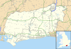 Slindon is located in West Sussex