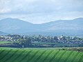 Wigtown and the Galloway Hills, seen from Kirkinner.